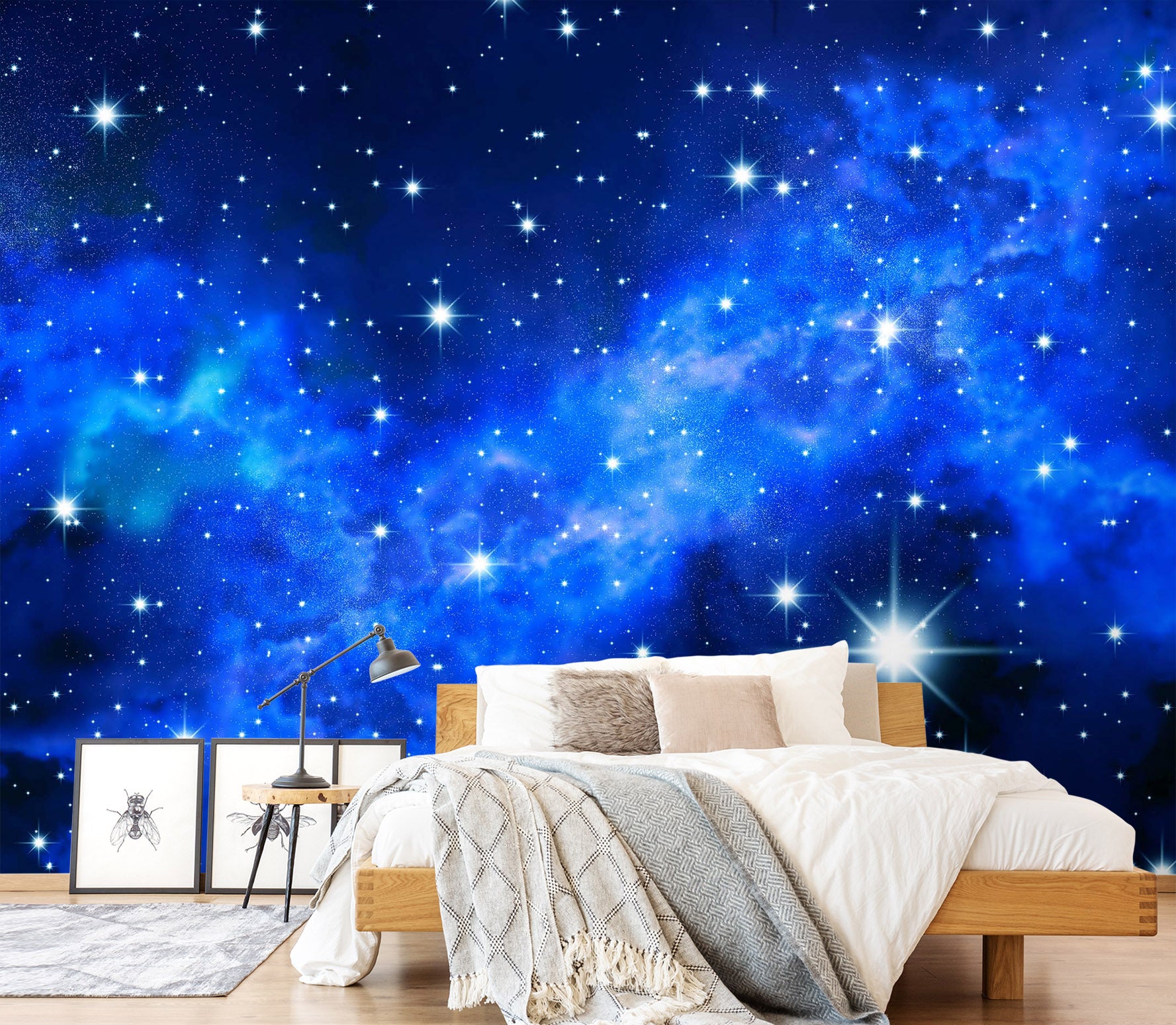 3D Galaxy Starry Sky 069 Wall Murals
