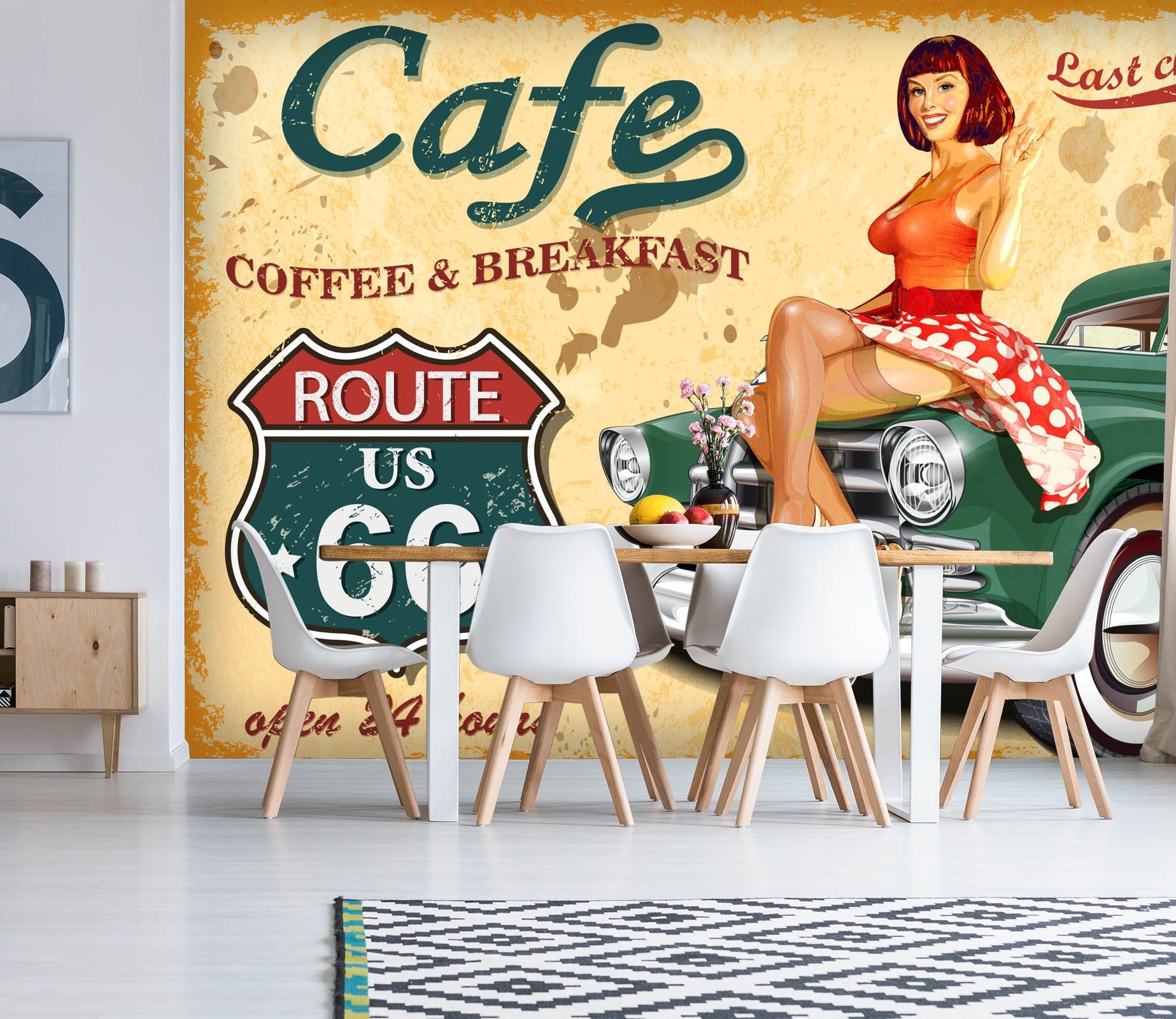 3D Luxury Car Woman 711 Wallpaper AJ Wallpaper 