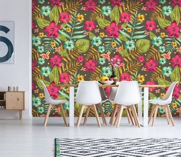 3D Bright Red Flower 585 Wallpaper AJ Wallpaper 