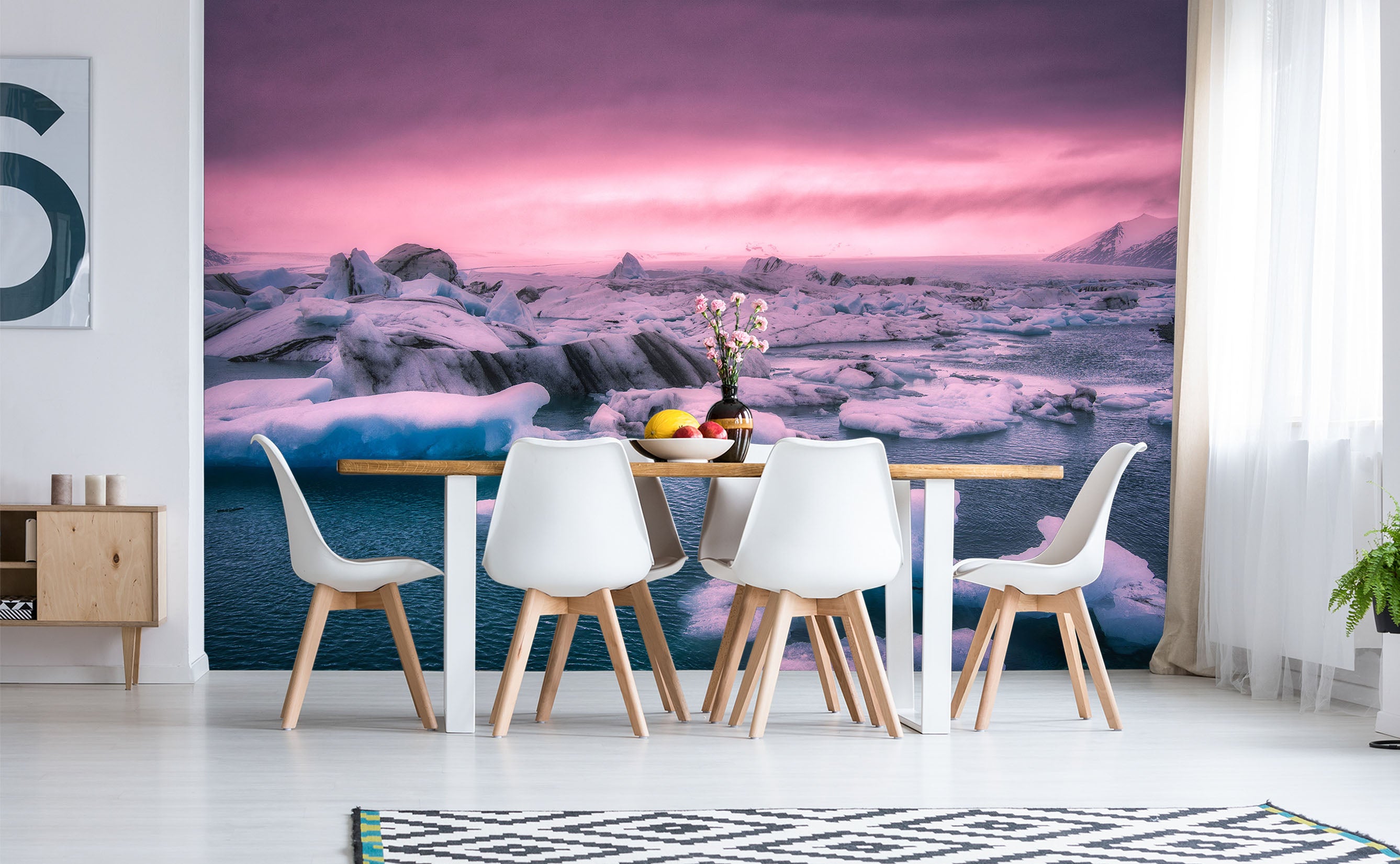 3D Pink Sky 1418 Marco Carmassi Wall Mural Wall Murals