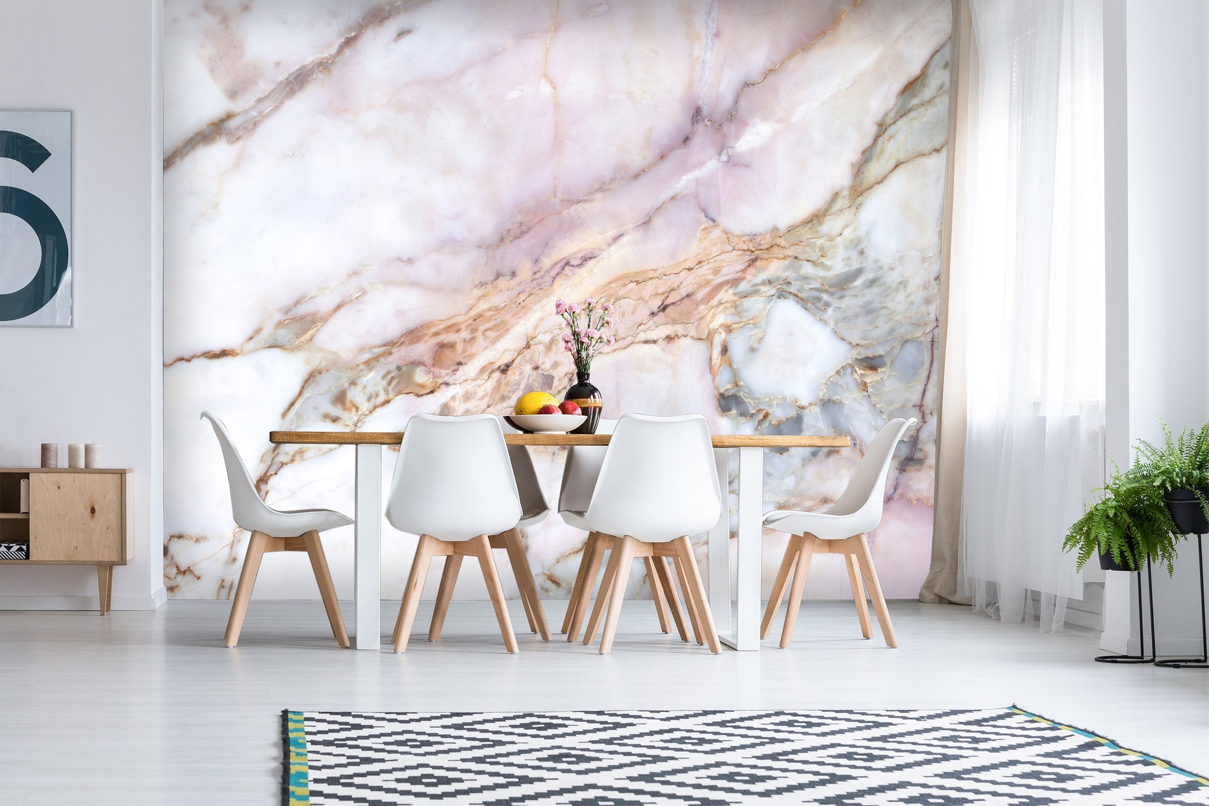 3D Pink Stone Board 24 Wallpaper AJ Wallpaper 