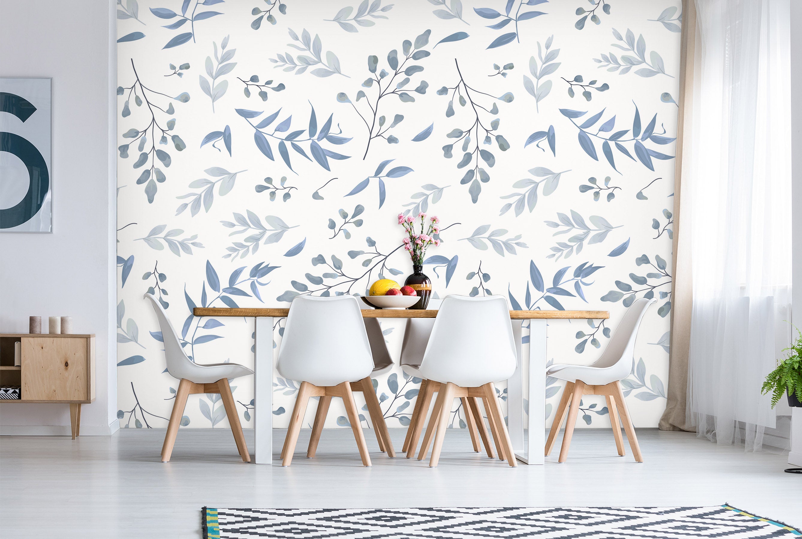 3D Branch Pattern 57214 Wall Murals