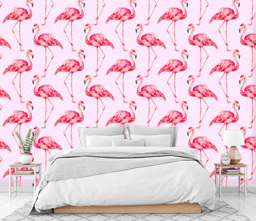 3D Red Flamingo 456 Wallpaper AJ Wallpaper 