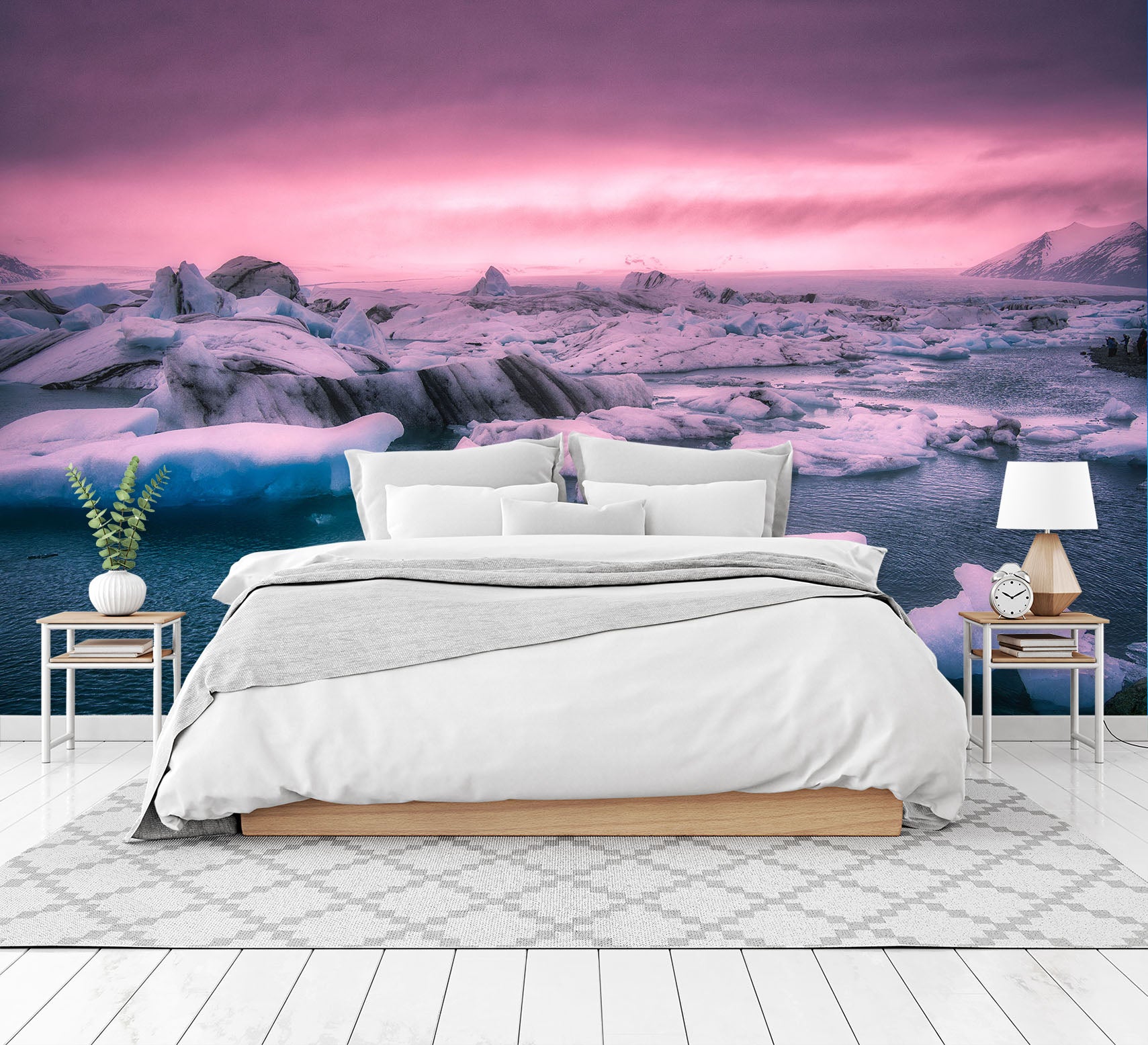 3D Pink Sky 1418 Marco Carmassi Wall Mural Wall Murals