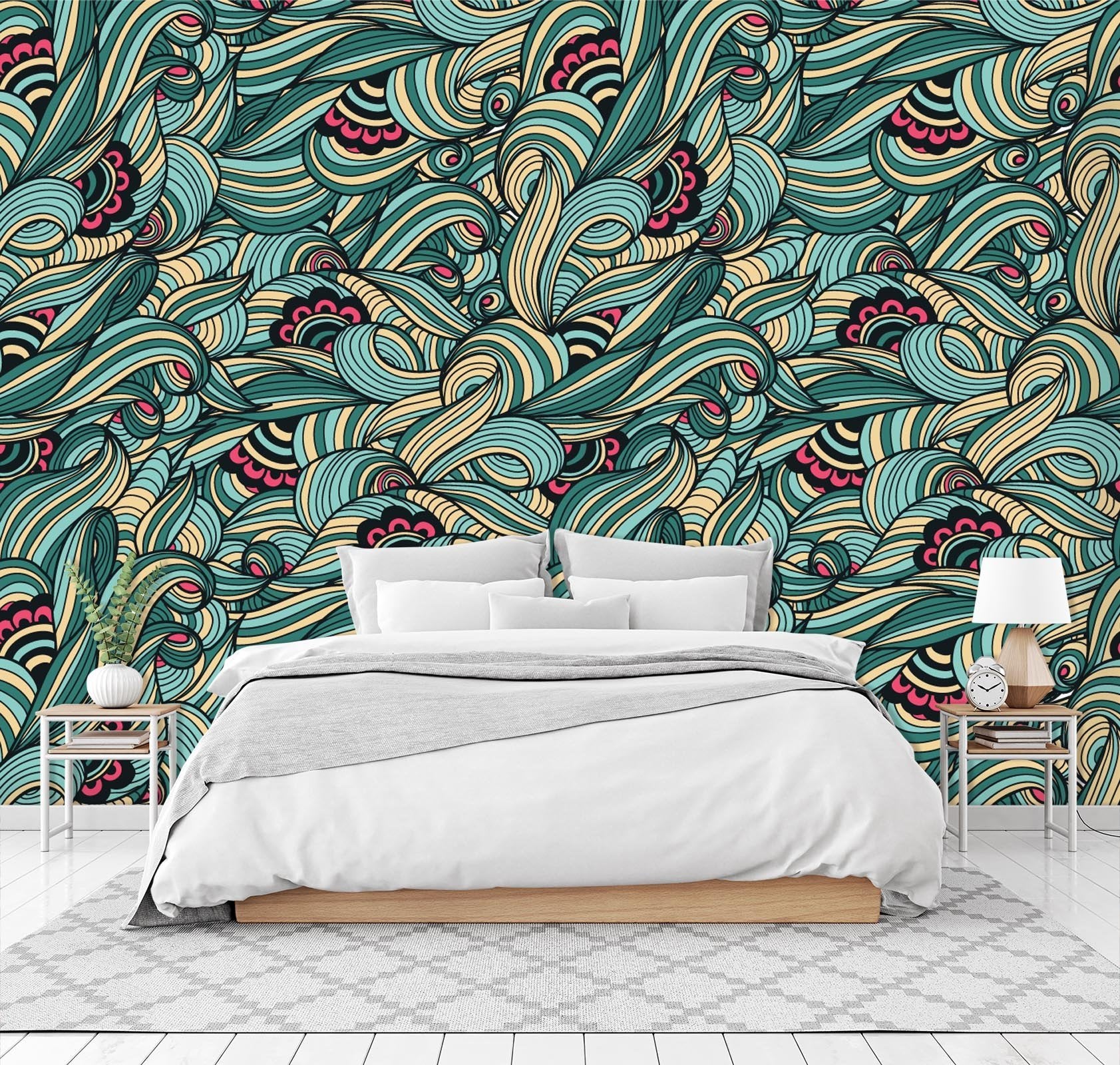 3D Pattern Sea 295 Wallpaper AJ Wallpaper 