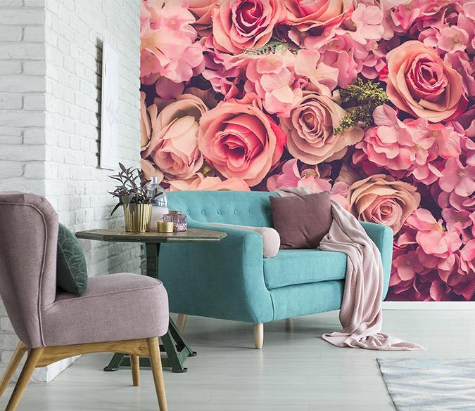3D Bouquet Of Roses 043 Wallpaper AJ Wallpaper 