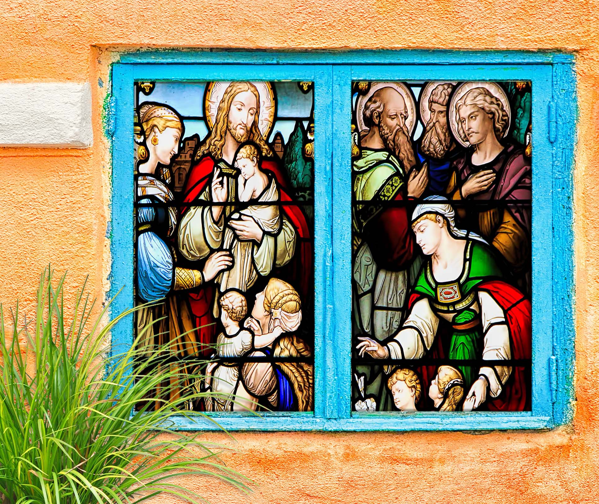 3D Cute Baby 163 Window Film Print Sticker Cling Stained Glass UV Block