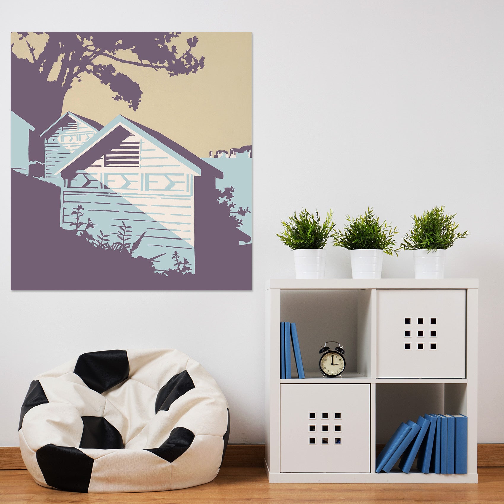 3D Canford Cliffs 020 Steve Read Wall Sticker