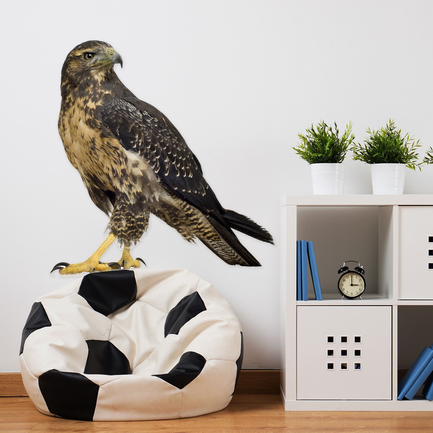 3D Eagle Mouth 154 Animals Wall Stickers Wallpaper AJ Wallpaper 