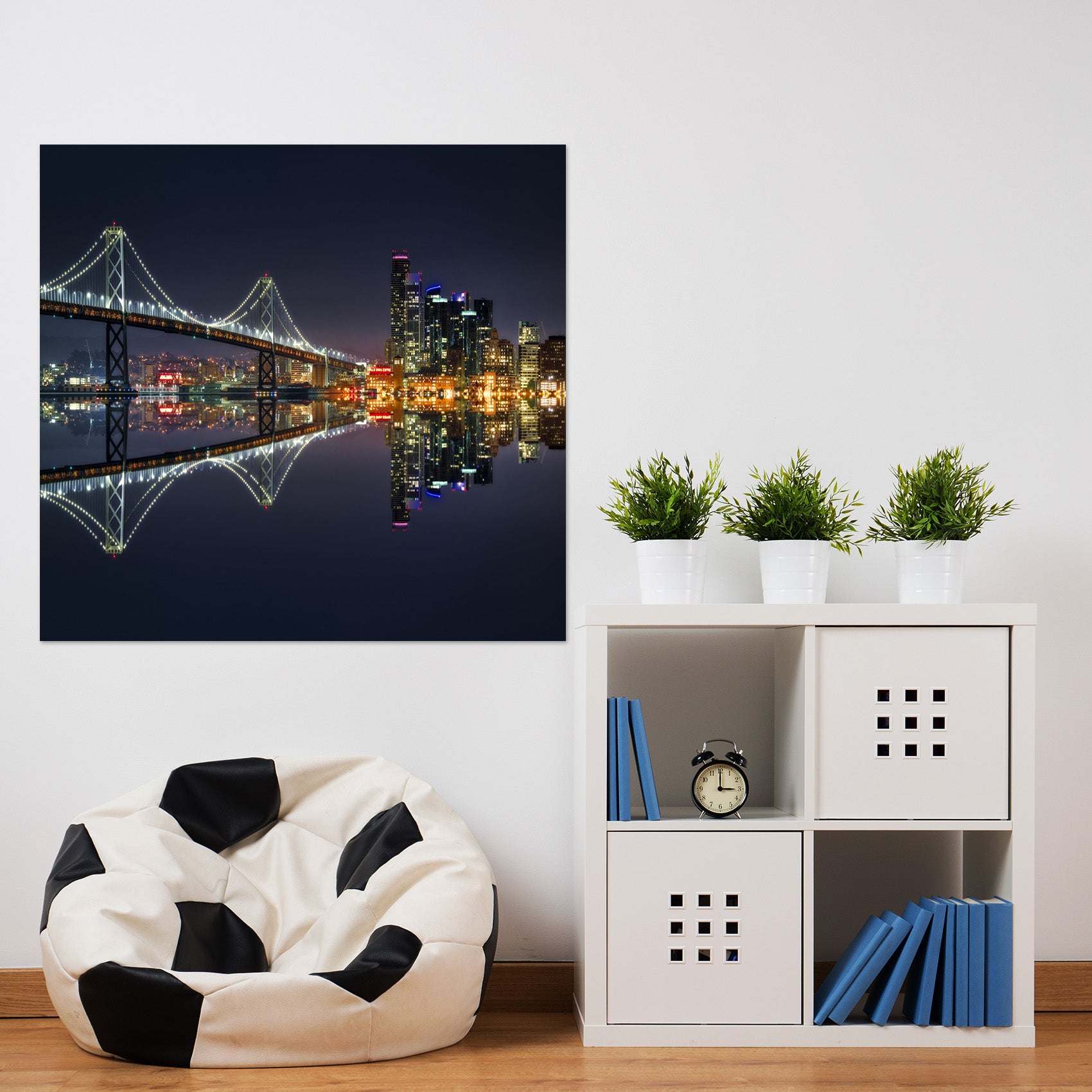 3D River Bridge 131 Marco Carmassi Wall Sticker