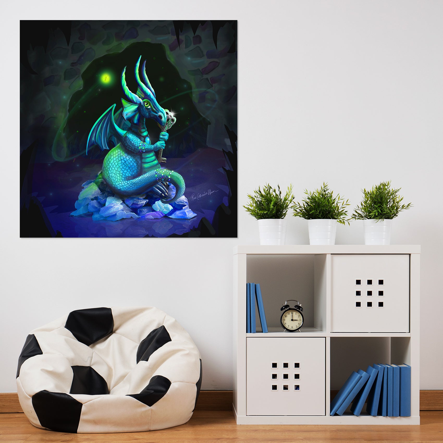 3D Dinosaur Forest 102 Rose Catherine Khan Wall Sticker