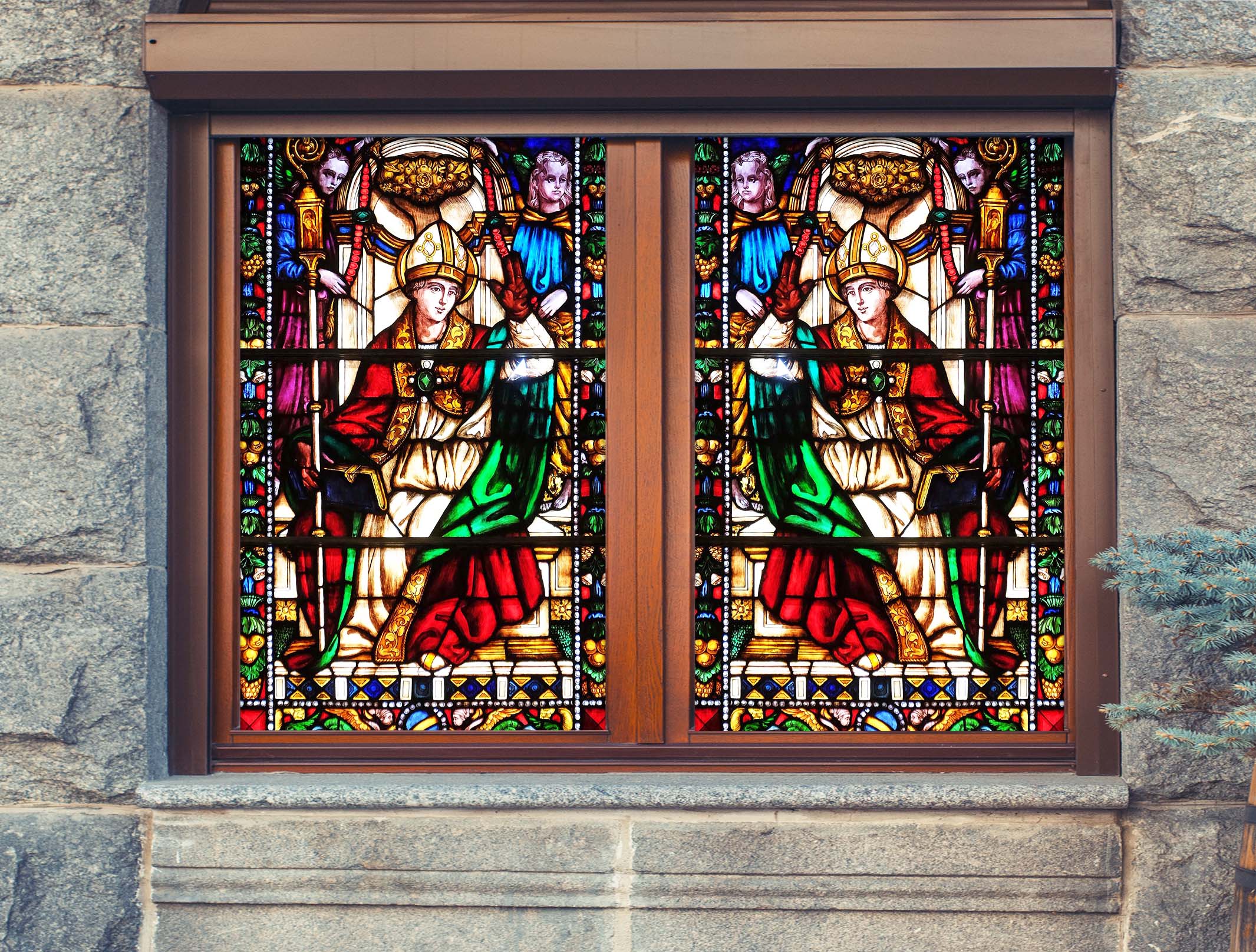 3D Young Prince 188 Window Film Print Sticker Cling Stained Glass UV Block