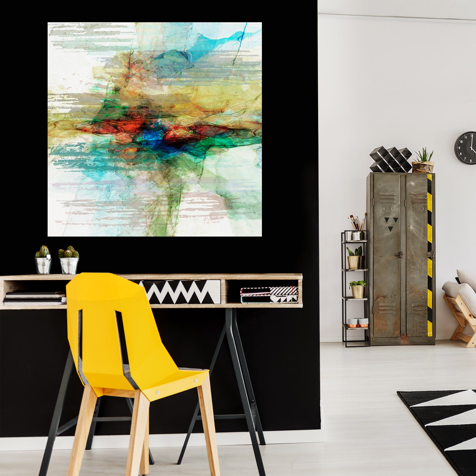 3D Color Light 031 Michael Tienhaara Wall Sticker