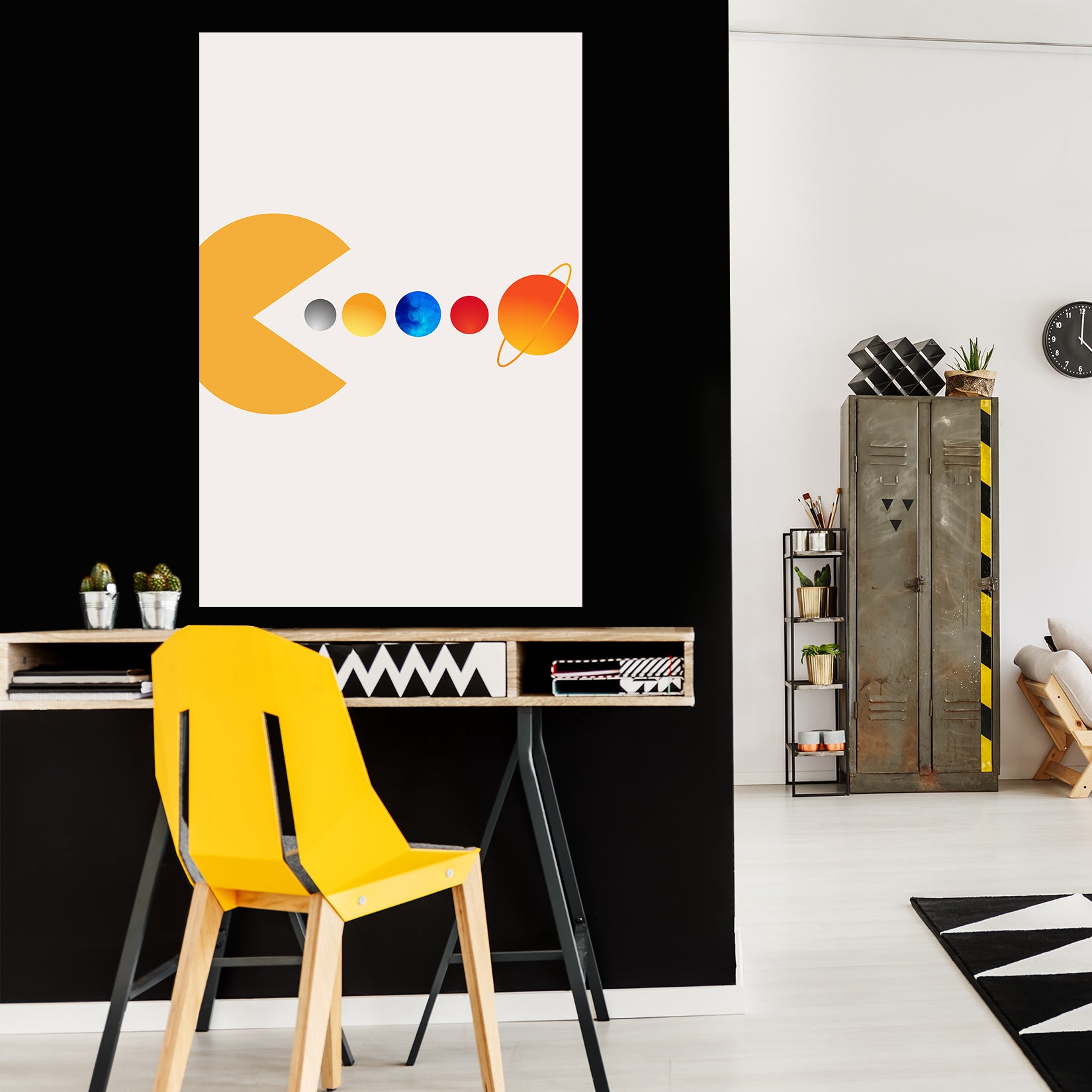 3D Golden Circle 247 Boris Draschoff Wall Sticker