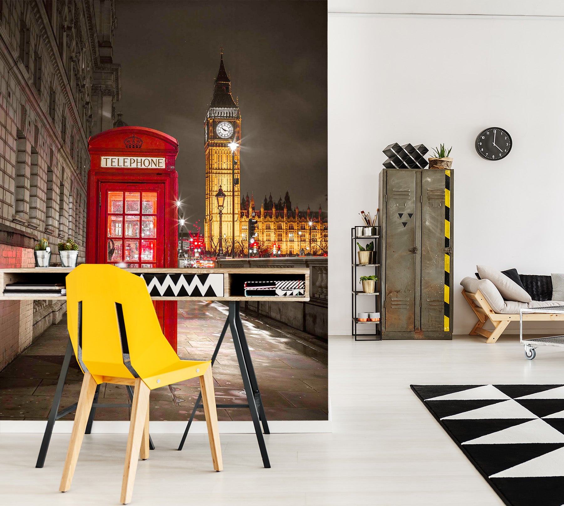 3D Eiffel In The Night 1443 Assaf Frank Wall Mural Wall Murals