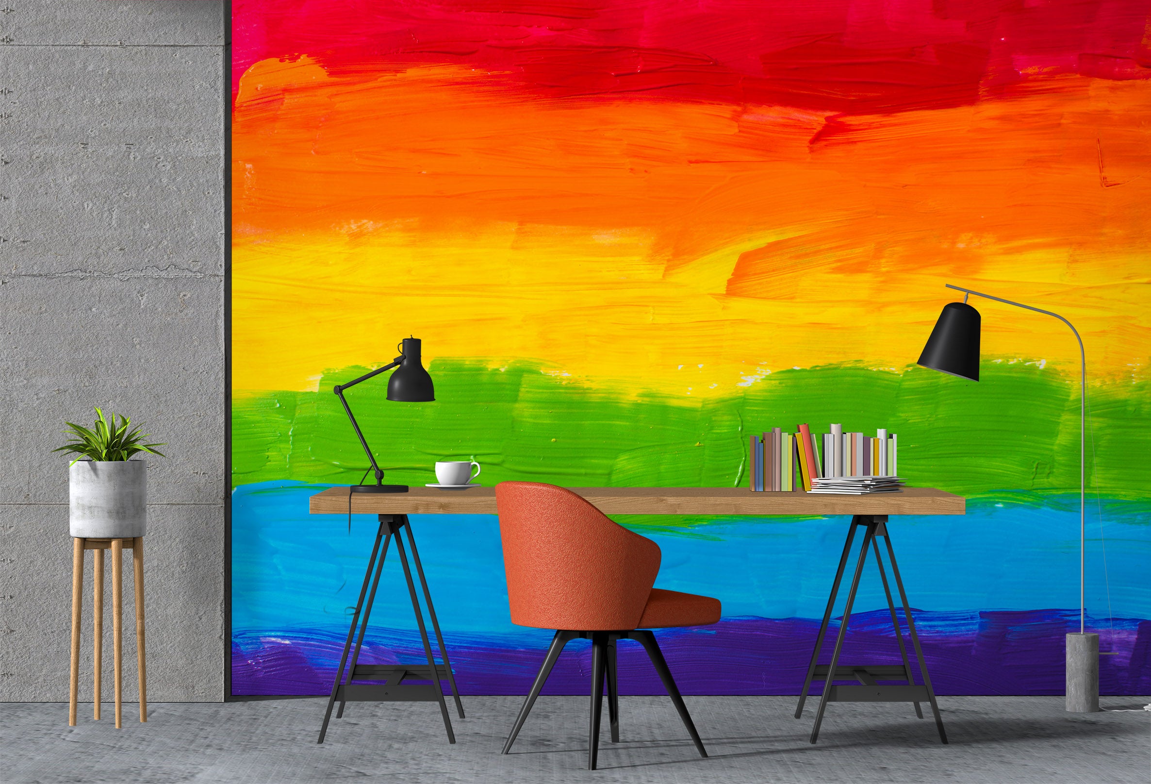 3D Colorful Rainbow 57127 Wall Murals