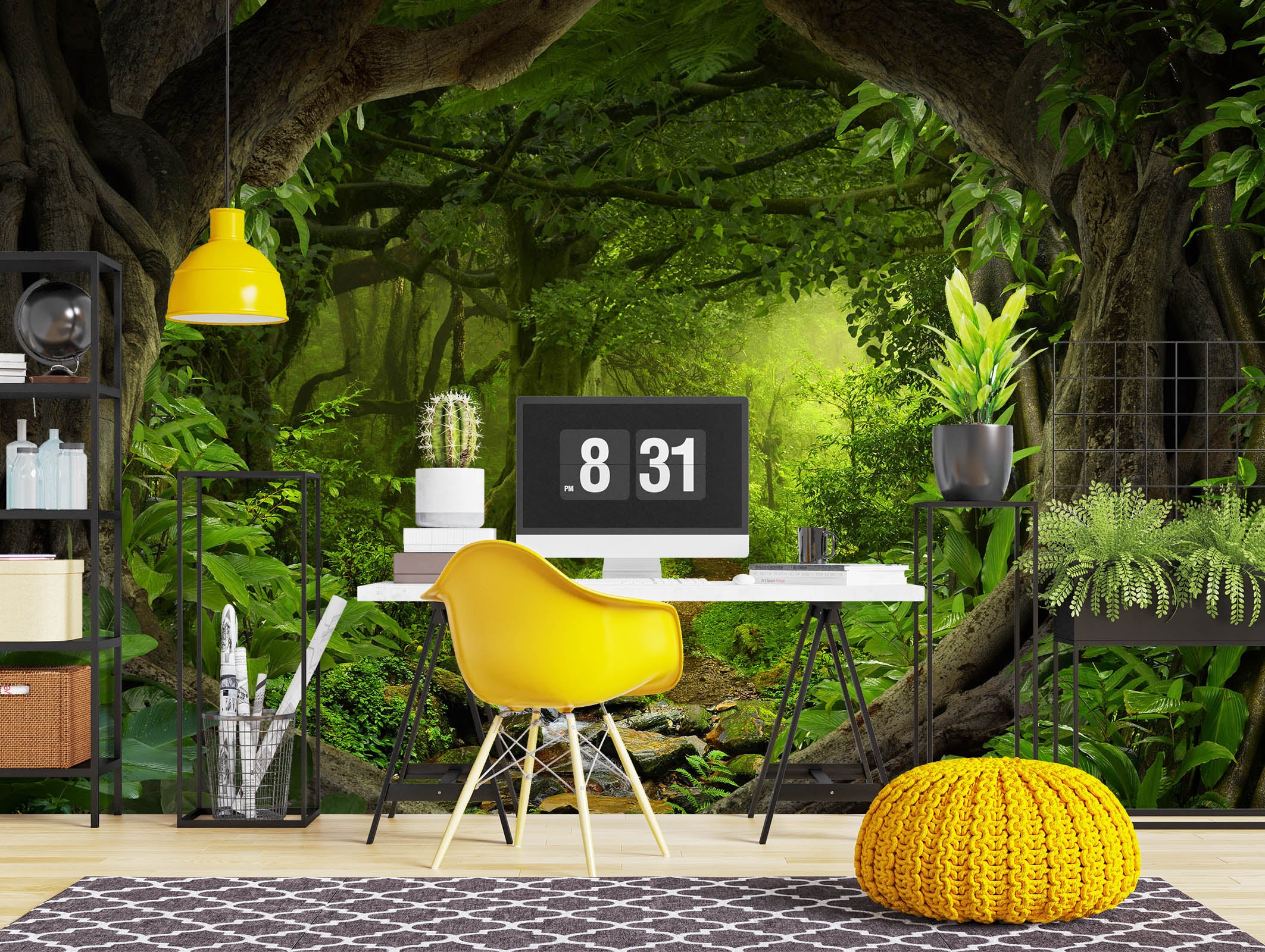 3D Grove Hole 57203 Wall Murals