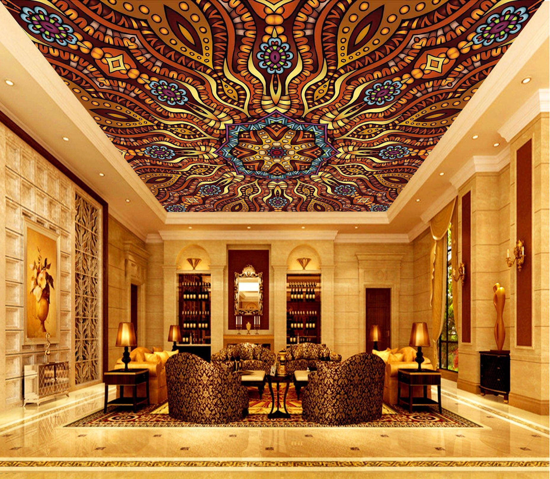 Fancy Patterns Wallpaper AJ Wallpaper 