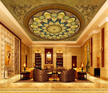 Grand Circular Pattern Wallpaper AJ Wallpaper 