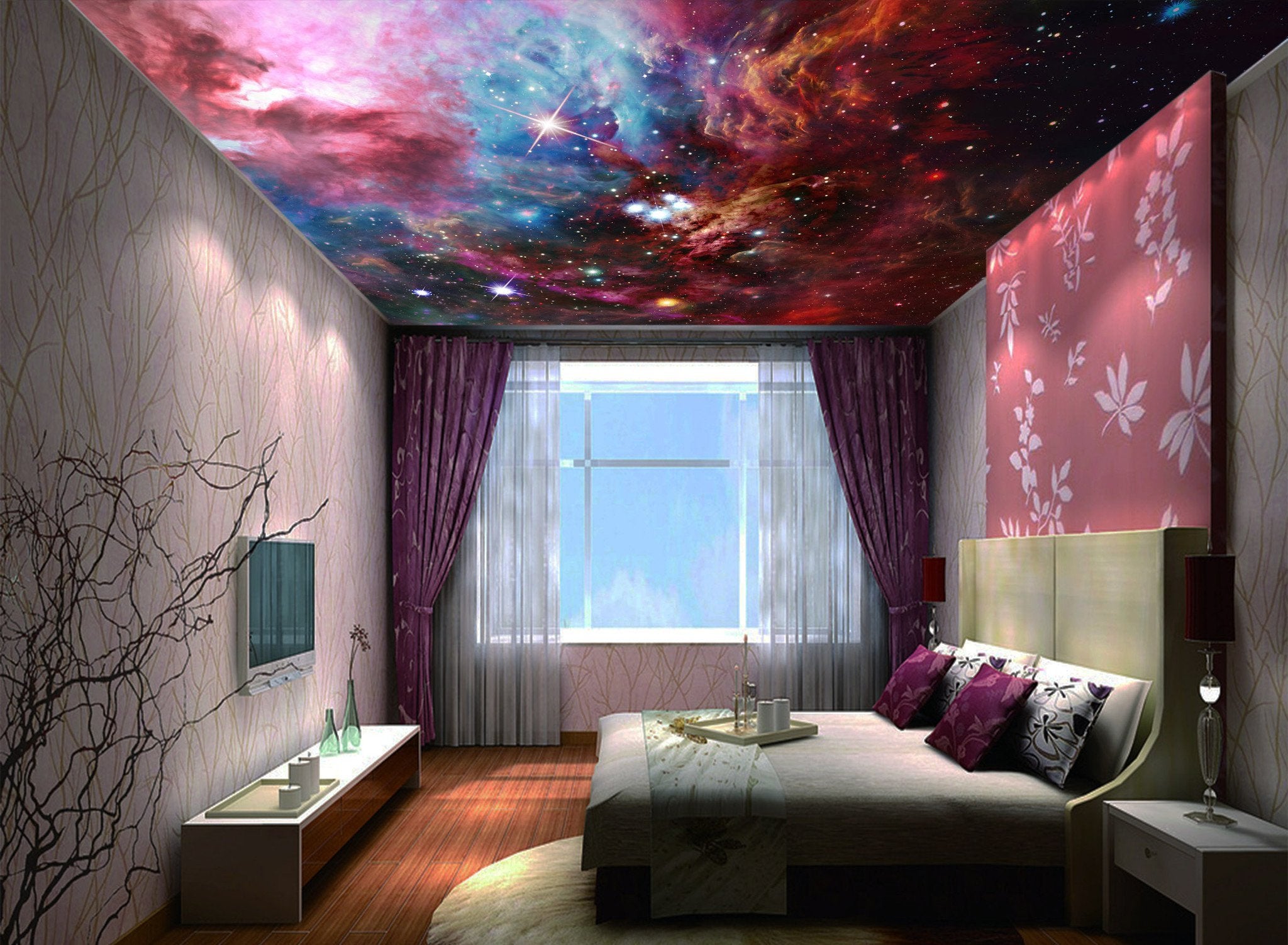 Sky Color Clouds Bright Stars Wallpaper AJ Wallpaper 