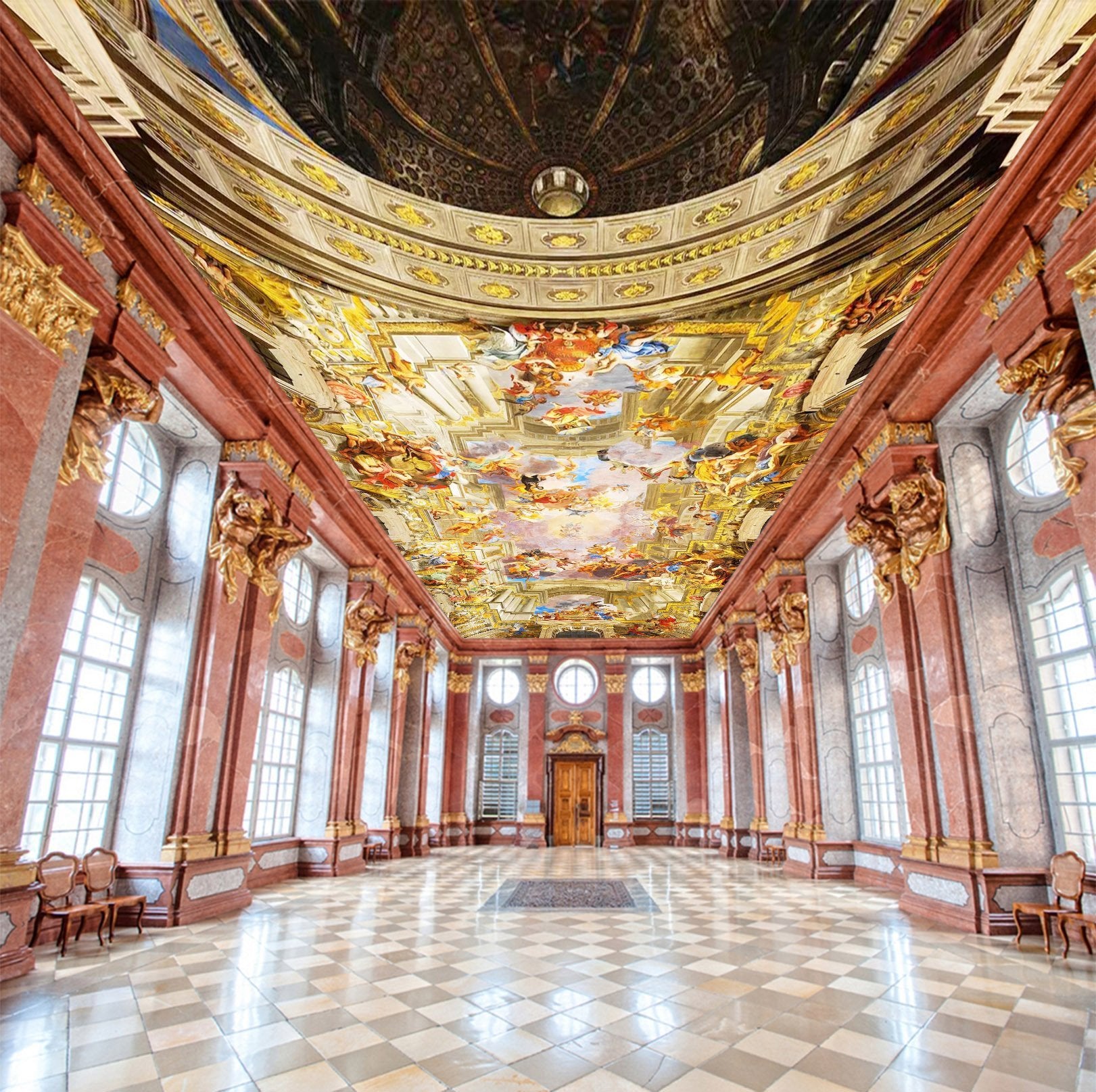 Magical Paradise Palace Wallpaper AJ Wallpaper 