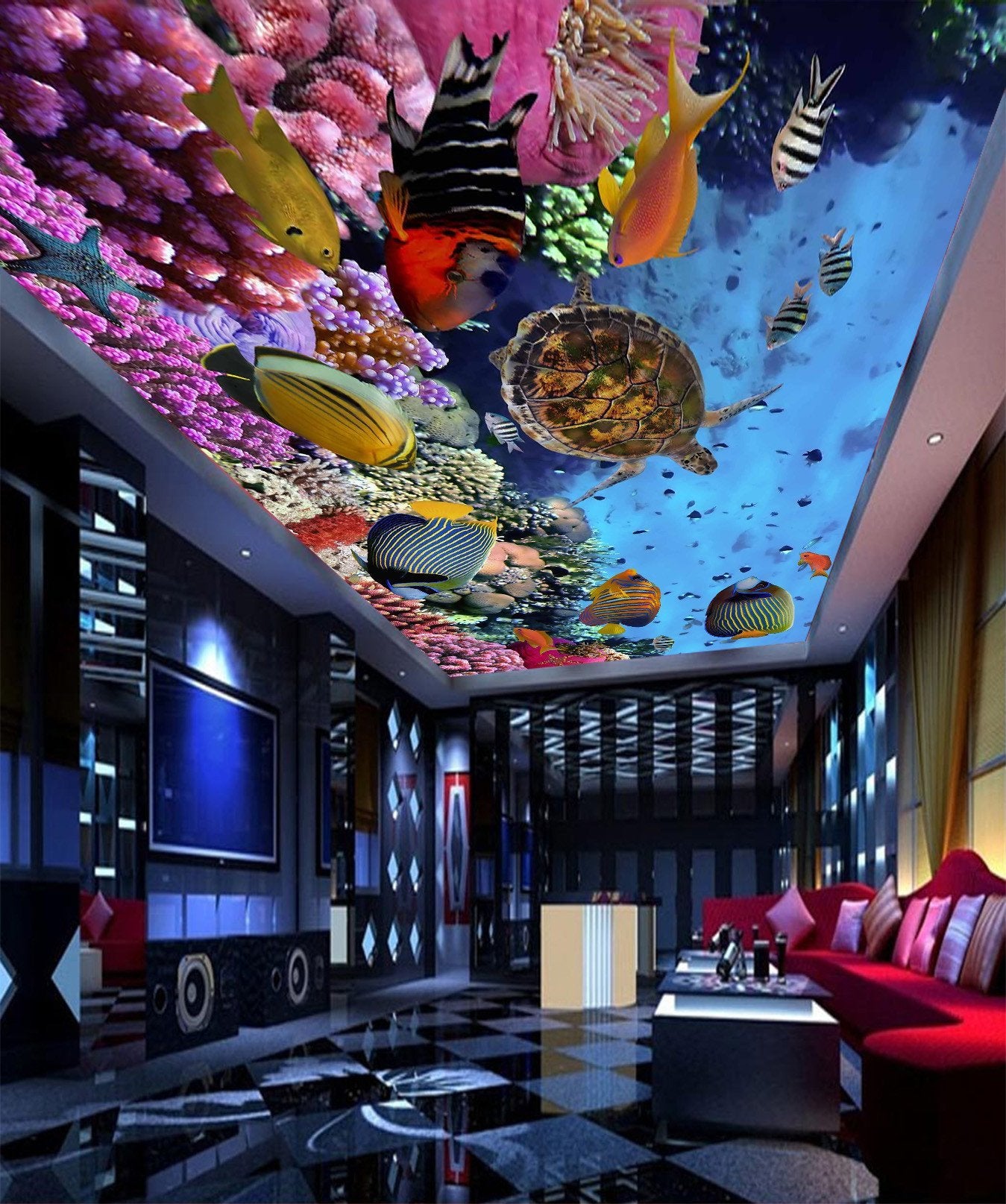 Sea Corals Fishes Wallpaper AJ Wallpaper 