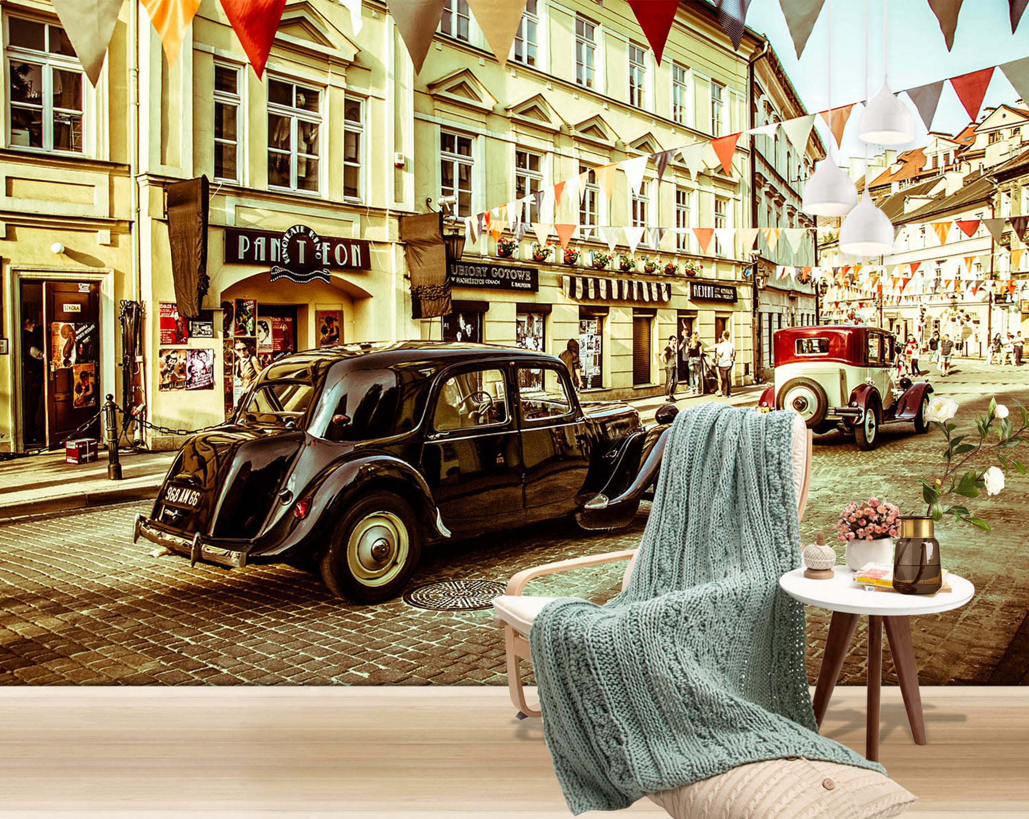 3D The Mall Luxury Car 365 Vehicle Wall Murals
